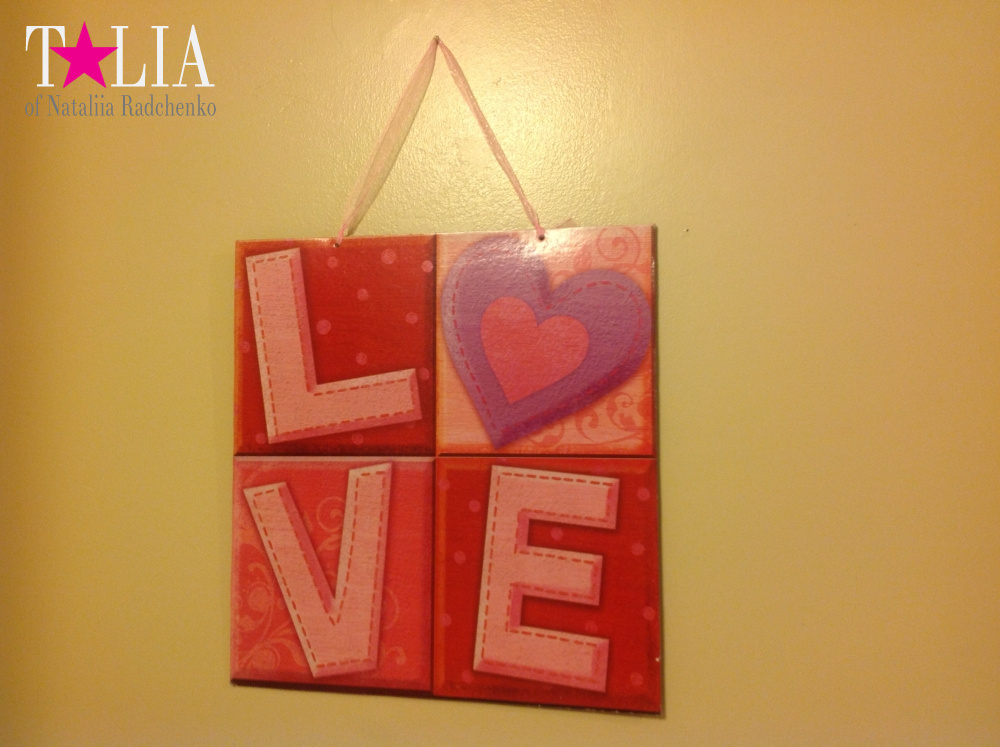 Валентиновский декор!